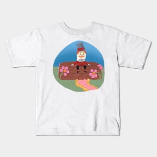 Humpty Dumpty Cake Kids T-Shirt